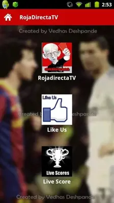 RojaDirectaTV android App screenshot 0